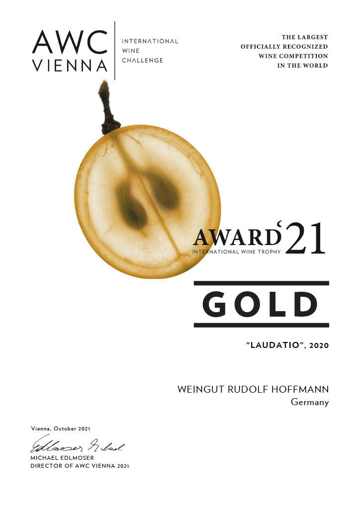 Gold für "Laudatio", 2020